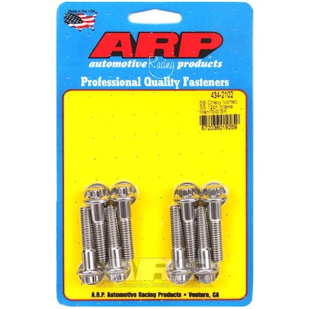 Arp SB CHEVY VORTEC SS 12PT INTAKE MANIFOLD BOLT KIT 434-2102